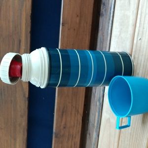 Vtg king-seeley metal Thermos